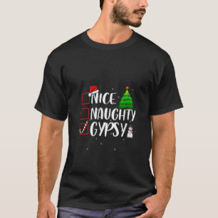 Leuke Stoute Zigeuner Roma Kerstmis Matching Top V