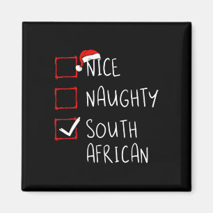 Leuke stoute Zuid-Afrikaanse Kerst Zuid-Afrika Magneet