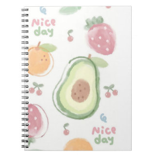 Leuke Strawberry Nice Day notitieboek Journal