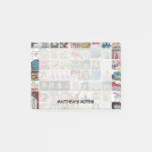 Leuke stripfiguren Kinder Patroon Gepersonaliseerd Post-it® Notes (Voorkant)