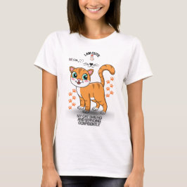 Leuke T-shirt voor kattenliefhebbers 
