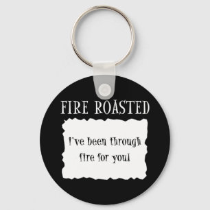 Leuke Taco Sauce Group Halloween Kostuum Heet Vuur Sleutelhanger