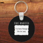 Leuke Taco Sauce Group Halloween Kostuum Heet Vuur Sleutelhanger (Voorkant)