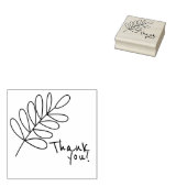 Leuke tak illustratie 	rubberstempel (Gestempeld)