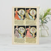 Leuke  Tarot Kaart Style Collage Halloween (Staand voorkant)