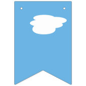 Leuke  Teddy Bear Pilot Baby shower Vlaggetjes (Tweede vlag)