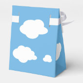 Leuke Teddy Bear Pilot Boy Baby shower Bedankdoosjes (Achterkant)