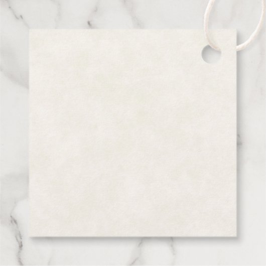 Leuke Teddy Bear Vrolijk Kerstfeest Bedankjes Labels (Achterkant)