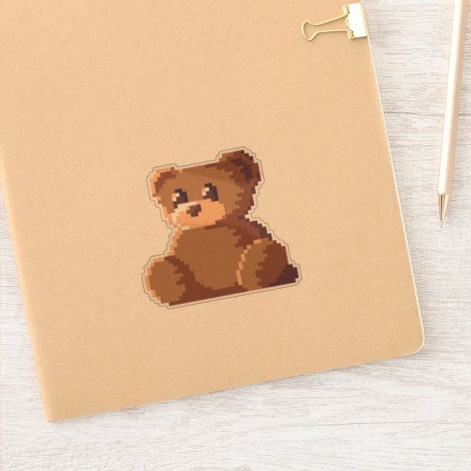 Leuke teddybeer sticker (Notitieboek)