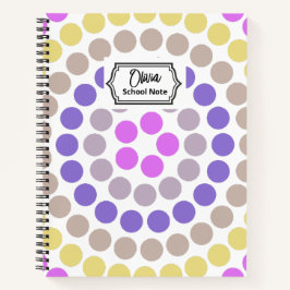 Leuke terug naar school benodigdheden voor kindere notitieboek