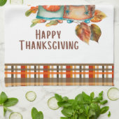Leuke Thanksgiving Gnomen Theedoek (Gevouwen)