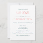 Leuke Tons van LIEFDE Olifant Hart BABY SHOWER Kaart (Achterkant)