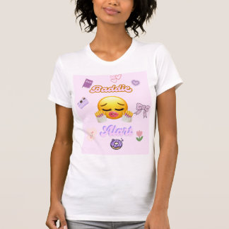 leuke trendy baddie meisjes t-shirt