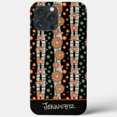Leuke trendy bloemstijl Moderne naam Inspirivity Case-Mate iPhone Case (Achterkant)