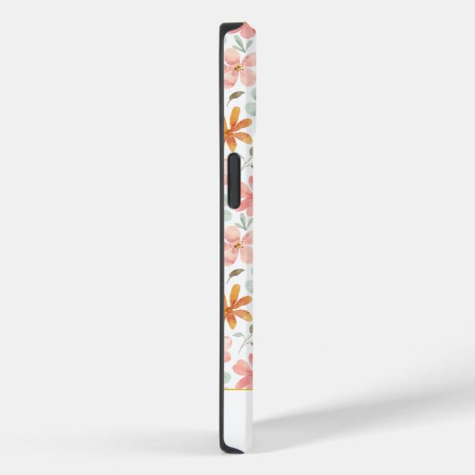 Leuke tuin roze sinaasappel patroonnaam Case-Mate iPhone case (Achterkant / Rechts)