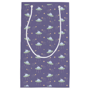 Leuke UFO Kids Verjaardagsfeestje Gift Bag Klein Cadeauzakje
