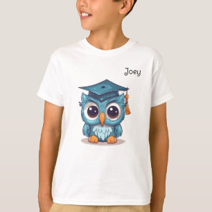 Leuke Uil Kleuterschool Afstuderen T-shirt