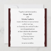 Leuke Uilen Bruiloft bruid en bruidegom Save the D Date (Achterkant)