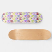 Leuke uilen, Uil Pattern, Baby uilen, Kleurrijke u Skateboard (Horizontaal)