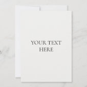 Leuke uitnodiging in modern script | meer kamperen (Achterkant)