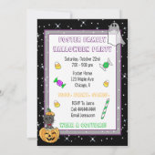 Leuke uitnodiging voor Halloween (Achterkant)