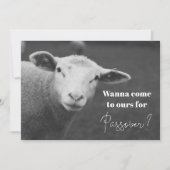 Leuke uitnodiging voor Pasen (Voorkant)