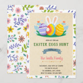 Leuke uitnodiging voor Pasen-feestje (Voorkant / Achterkant)