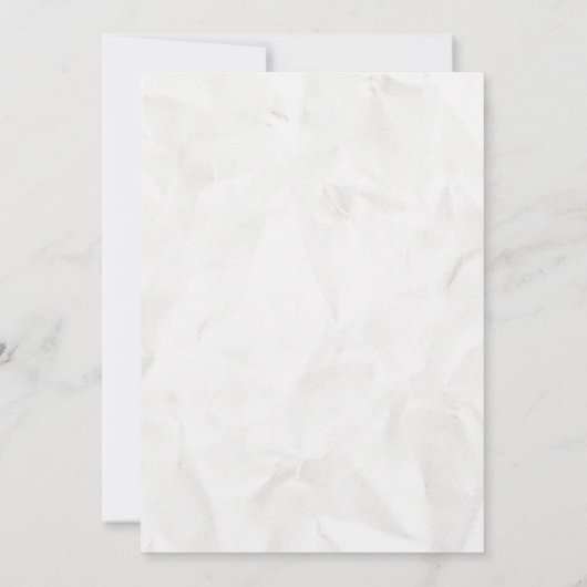 Leuke unieke krant Save the Date Fotobruiloft Kaart (Achterkant)