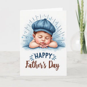 Leuke Vaderdag Babykaart Kaart