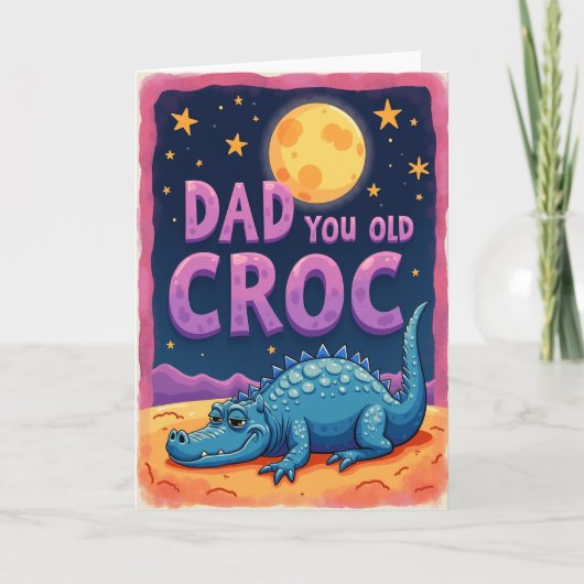 Leuke Vaderdag Croc kaart (Voorkant)