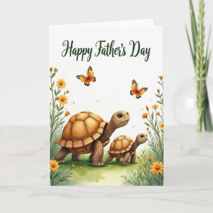 Leuke Vaderdag Schildpad kaart