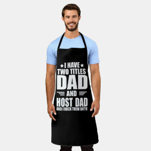 Leuke Vadersdag cadeau-ideeën Beste gastheer Papa Schort
