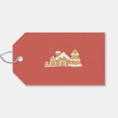 Leuke vakantie cookie banner cadeaulabel (Achterkant Horizontaal)