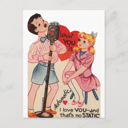 Leuke Valentijn statisch Briefkaart (Voorkant)