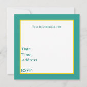 Leuke verjaardag ananas party strand kaart (Achterkant)