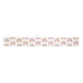 Leuke Verjaardag Pastel Roze Boho Regenboog Lint (Voorkant)