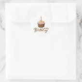 Leuke verjaardag Stickers (Tas)