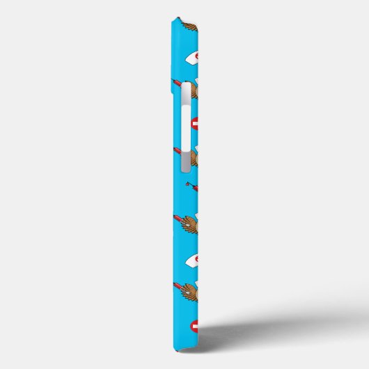 Leuke Verpleegkundige Uil met Spuit Cartoon Case-Mate iPhone Case (Achterkant / Links)