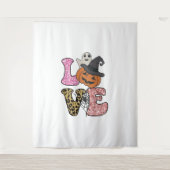 Leuke Verpleegster Ghost Halloween Wandkleed (Voorkant)