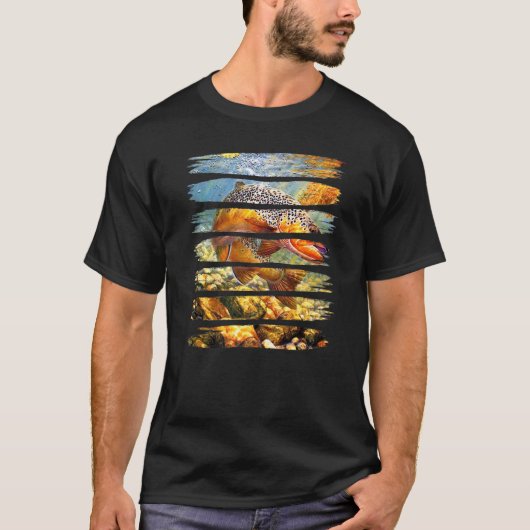 Leuke vis Vist hartslag T-shirt (Voorkant)