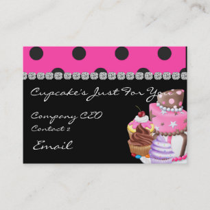 LEUKE Visitekaartjes CUPCAKES