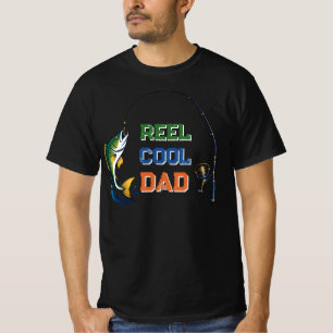 Leuke Visser Vader Visserij Punt Grappig Vaderdag T-shirt