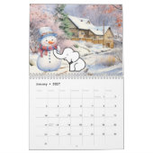 Leuke Vlek de Witte Olifant Kalender (Jan 2027)