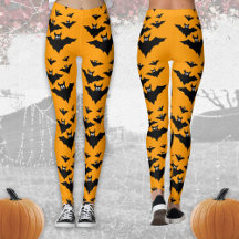 Leuke vliegende vleermuizen Halloween Zwart en Ora