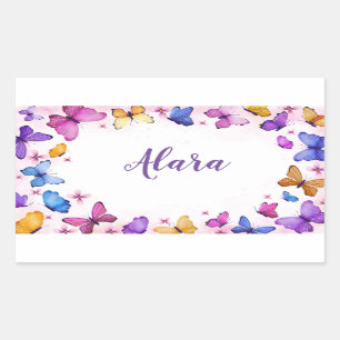 Leuke vlinder Stickers