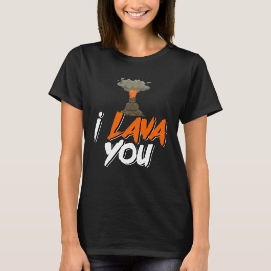Leuke vloer is Lava Volcano Science Teacher T-shirt (Voorkant)