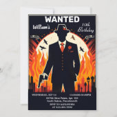 Leuke Volwassene kinderen 90s jongen Retro Mafia 1 Kaart (Voorkant)