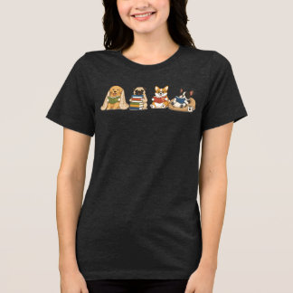 Leuke voorlees honden leraar T-shirt | Terug naar