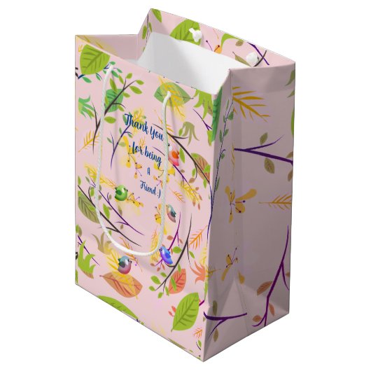 Leuke Vrienden - Medium Cadeauzakje (Voorkant Gekanteld)