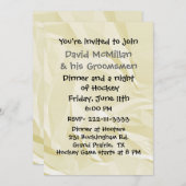 Leuke vrijgezellenfeest uitnodiging (Voorkant / Achterkant)